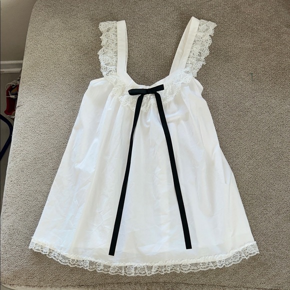 Edikted Rayne Lacey Babydoll Mini Size S - Picture 3 of 7